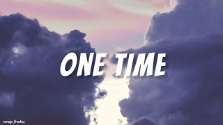 Jason Ross - One Time (Lyrics)
