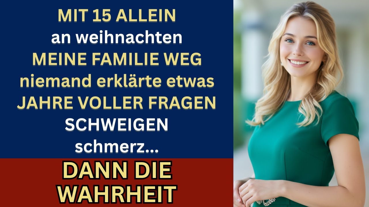 Meine Familie ließ mich mit 15 an Weihnachten allein – Jahre später kam die Wahrheit ans Licht…