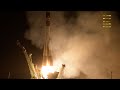 Soyuz Launch Carries Three Space Travelers to the International Space Station