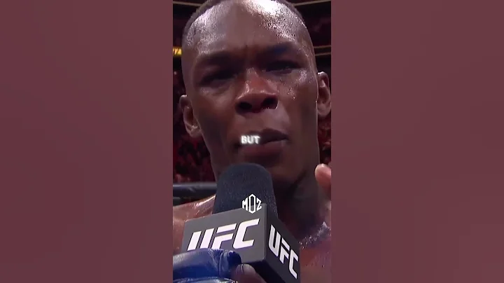 Israel Adesanya's Best Inspirational Speech!