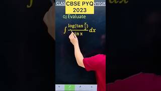 Q) Integration ∫ log ( tan x/2 ) / sin x 𝑑𝑥  #cbse #maths  #cbse2026 #maths #cbse2024 #cbse
