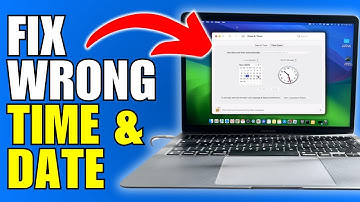 How To Fix Macbook Time And Date (Wrong Date & Time)