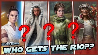 I've Decided!!!  Here's Who Gets My First Relic 10 in Star Wars Galaxy of Heroes!