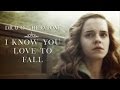 Draco + Hermione | I know you love to fall