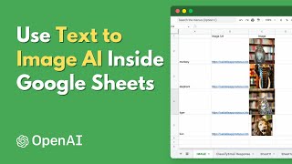 Use Dalle Inside Google Sheets