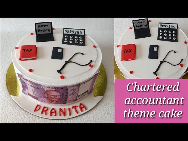 65th Birthday Cake for an Accountant... - Cakes By Lucky, LLC | Facebook