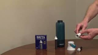 How to Replace the Filter on a Brita Premium Filtering Water Bottle Replace Bottle