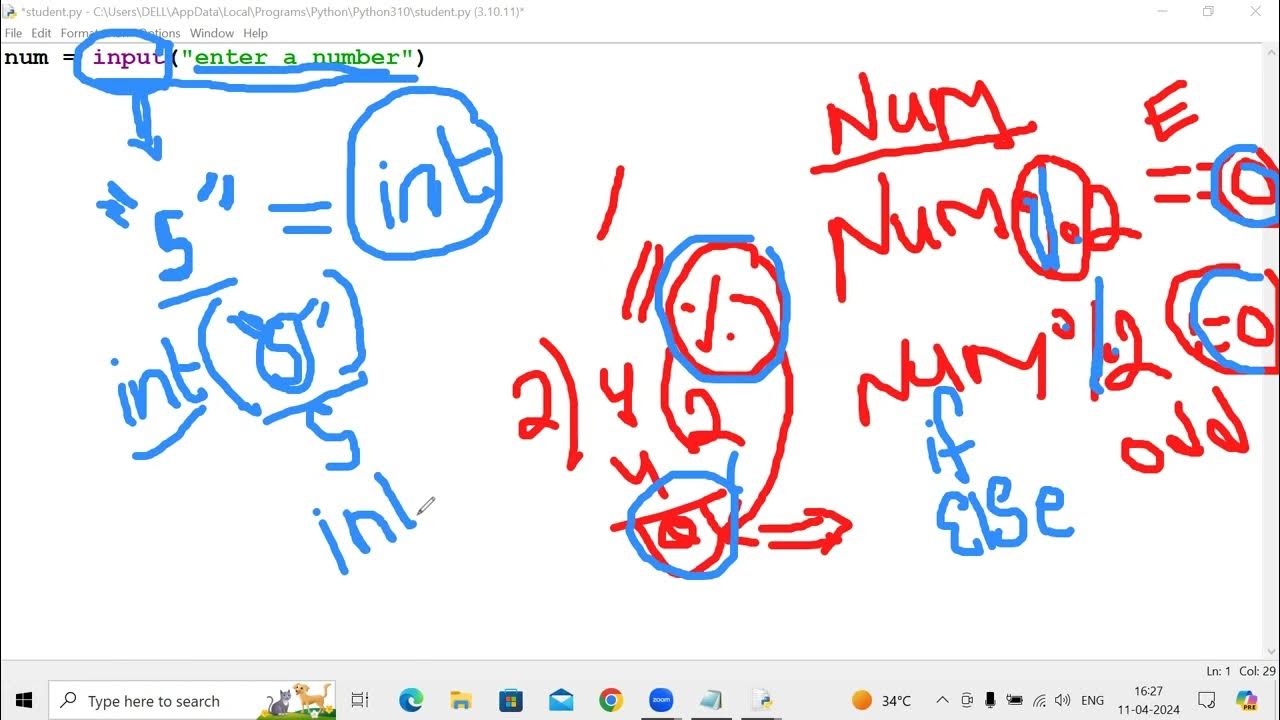Even number and Odd number || Python Mastery Series || - YouTube