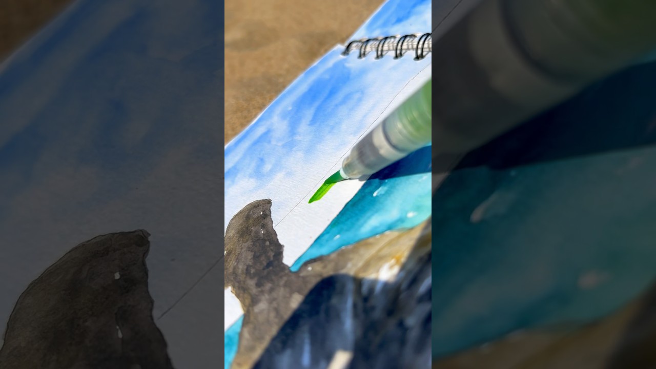 Adding the GREENEST green paint 🎨✨ 