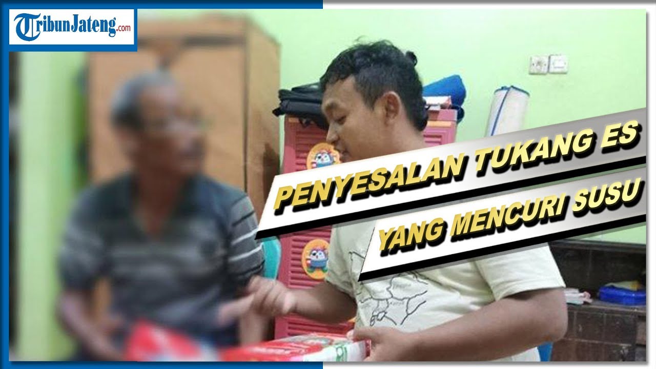 Penyesalan Tukang Es yang Mencuri Susu  di  Minimarket untuk 