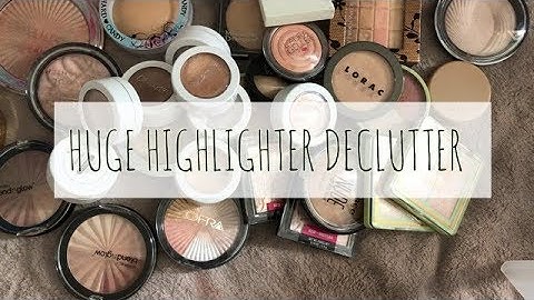 HUGE HIGHLIGHTER DECLUTTER | HALF MY COLLECTION GONE