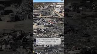 The Aftermath of UPS Plane Crash in Louisville, Kentucky