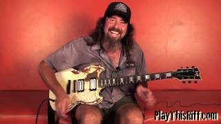 CORROSION OF CONFORMITY Guitar Lesson "Albatross" for PlayThisRiff.com chords