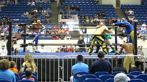 ICW - Cameron Cage/Mike McConnaughey vs Yellow Hor...