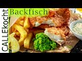 Backfisch mit Pommes oder "Fish & Chips" ganz einfach selber machen.