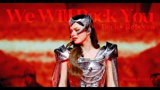 Becky Rebecca - We Will Rock You @ 241208 QUEEN B