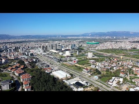 Bursa Nilüfer de 15 Farklı Noktaya Drone ile Harika Uçuş - Bursa Videoları - Bursa Drone Çekim