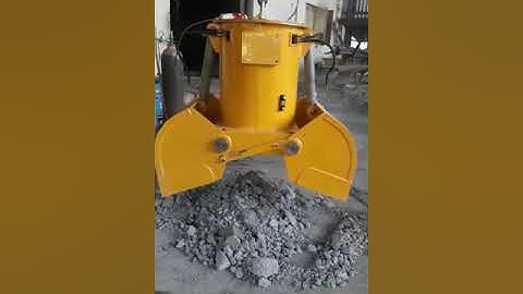 Mini Grab bucket-Hydraulic-Radio Remote Operated -Manufacturers