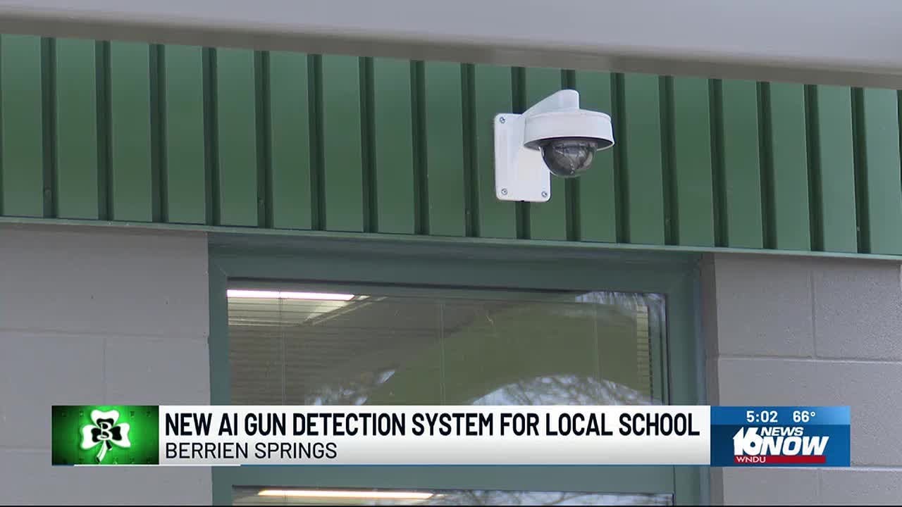New AI-based gun detection system being used at Berrien Springs schools ...