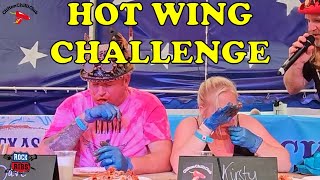 Hot Wing Challenge - Rock n Ribs Festival 2023