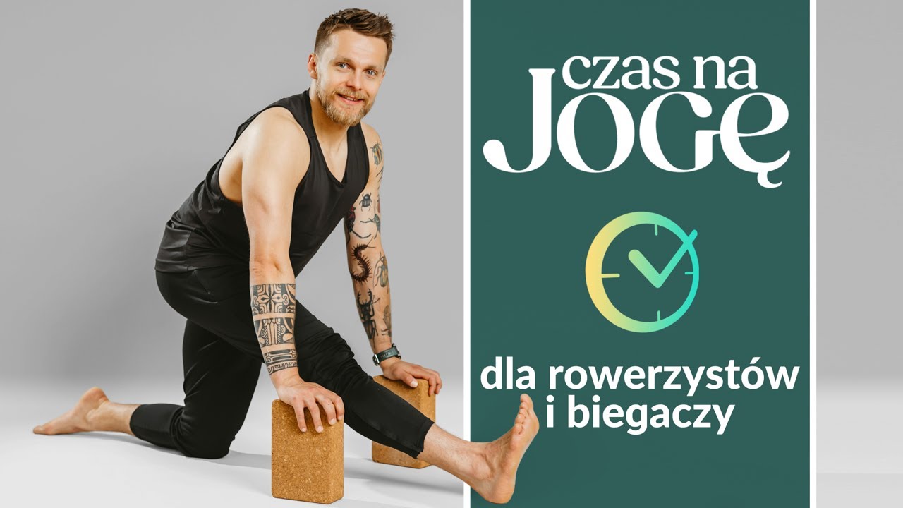 Joga po Bieganiu i Rowerze – 40 min Łatwa Lekcja Jogi | POZIOM ★☆☆☆ |