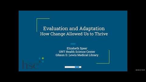 TCDL 2022 Session 3D |How Change Allowed Us to Thrive & Giving CRediT Taxonomy its Due