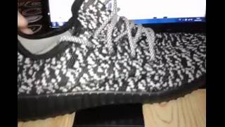 consonante propiedad Sinis Zapatillas imitación Adidas yeezy BOOST 350 - YouTube
