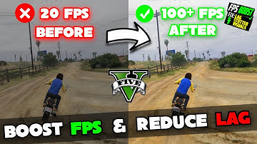 ➢GTA 5 LAG FIX | Lag & Stutter Fix | GTA RP Lag Fix | Driving lag fix | low end PC | FIVEM | 2023