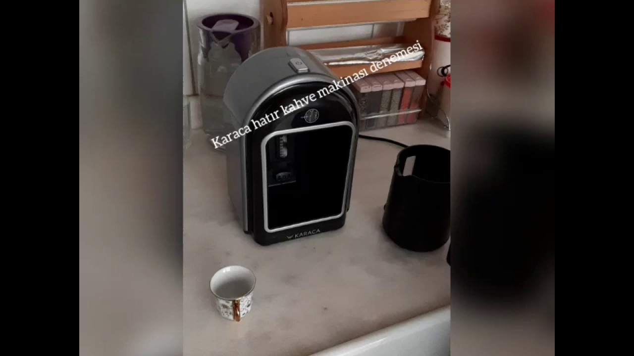 Karaca Hatır Türk Kahve makine denemesi☕🎯 YouTube