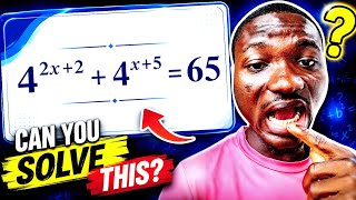Most Students Can't Solve This Exponential Equation! | Step-by-Step Solution