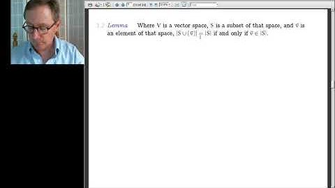 Two.II.1 Linear Independence, Part Two