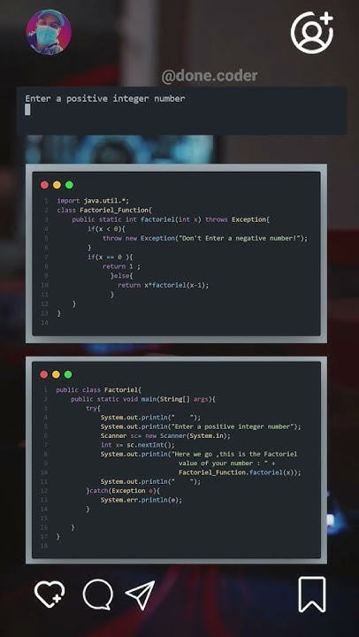 The factoriel value java #tech #work #java #business #apple #samsung # ...