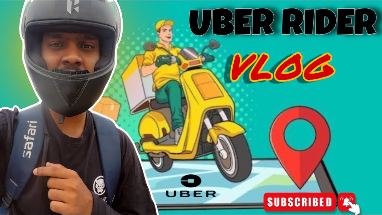 UBER RIDER VLOG 🛵 || UBER DRIVER || UBER VLOG|| DAILY VLOG || - YouTube