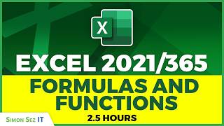 20 Excel Formulas and Functions to Master in 2024 - Excel Formulas and Functions Training Tutorial