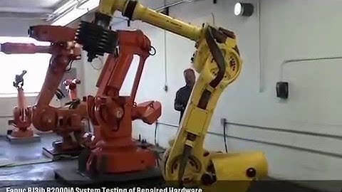 Fanuc RJ3ib R2000iA System Testing of Hardware