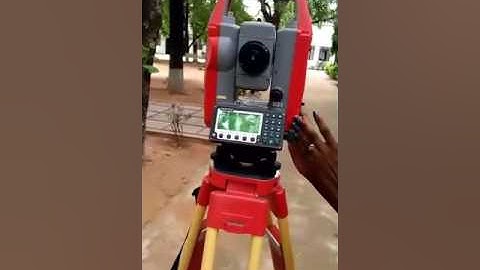 Stake out using Total station
