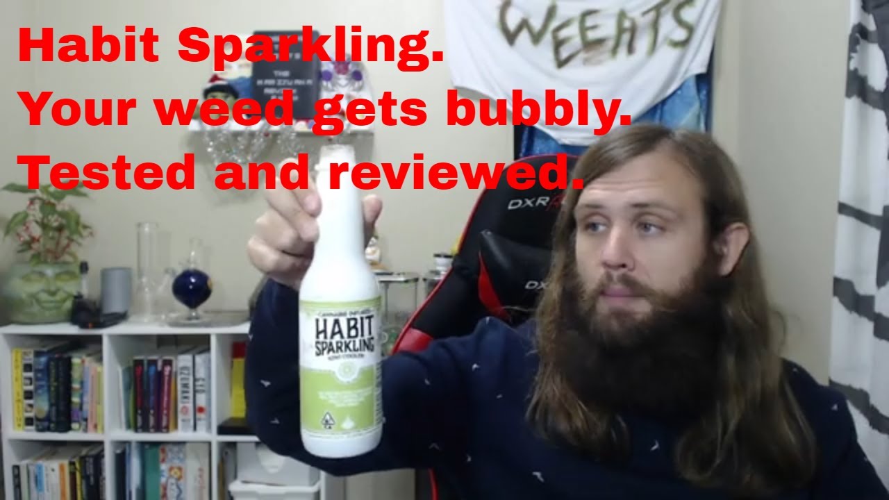 Weed beverages are weird. Habit Sparkling Cannabis Infused Kiwi Cooler. Tested and reviewed.