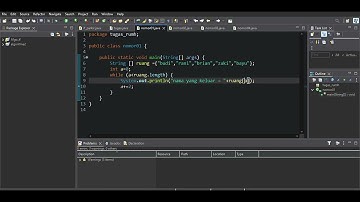 Cara membaca looping Array 1 dimensi Algoritma 2 