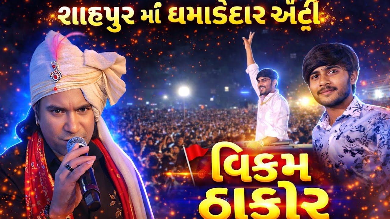 વિક્રમ ઠાકોર//હરસિદ્ધ મા પ્રાણ પ્રતિષ્ઠા શાહપુર/ફુલ વિડિઓ// ગુજરાતી વિડિઓ // kishu vlogs 6419કોમેડી