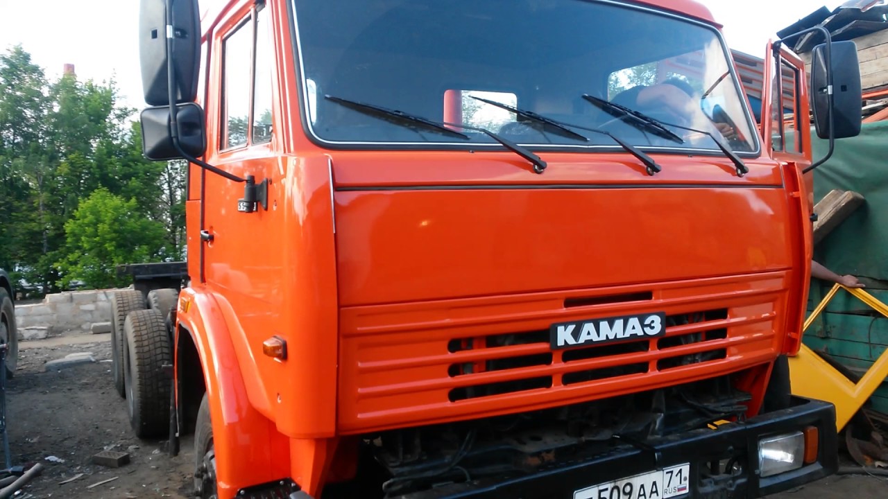 Камаз поднятие кабины