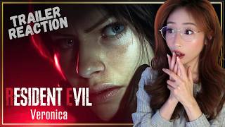 CLAIRE REDFIELD IS BACK!! (Calm reaction) ☢️ Resident Evil Code Veronica Remake Trailer