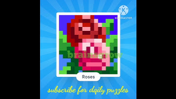 Nonogram Color daily challenge 2 july 2023 - Hard - solution / answer / how to solve #brainsgrow