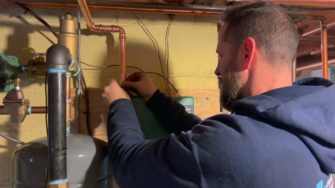 Advantage PurePro Boiler Install YouTube