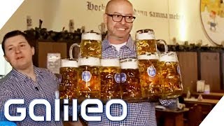 Kellner im größten Wirtshaus Deutschlands - Das Selbstexperiment | Galileo | Galileo