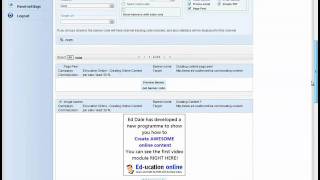 Setting up an affiliate campaign