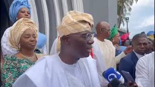 Lagos State governor, Sanwo-Olu Appeals To Labour Union congress To Shelve Nation wide Strike