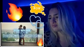 POP SMOKE - MOOD  SWINGS FT. Lil Tjay ( Official Video) REACTION !!!