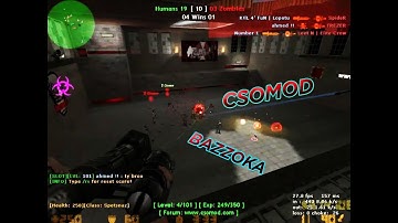 [ZOMBIES]+[CSO MOD] [#1] CSOMOD.COM [since 2012] | Gameplay#21 | M.Rohaan Gaming |