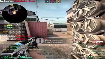 CS:GO - Pyth Quality 1 vs 4 Clutch On FPL While Streaming