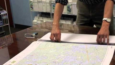 How to Fold a Topo Map